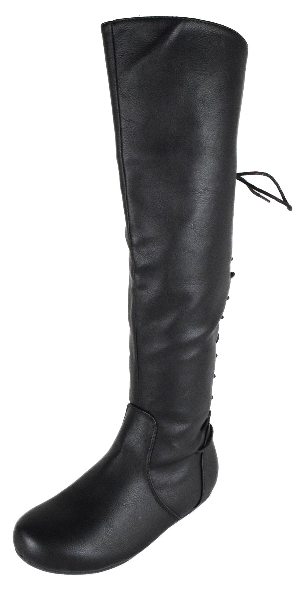 BANK-37 Black PU TOP MODA