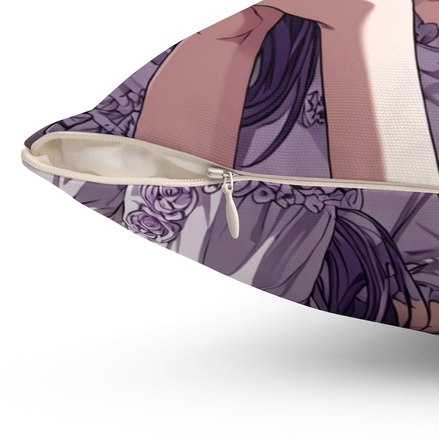 Spun Polyester Square Pillow