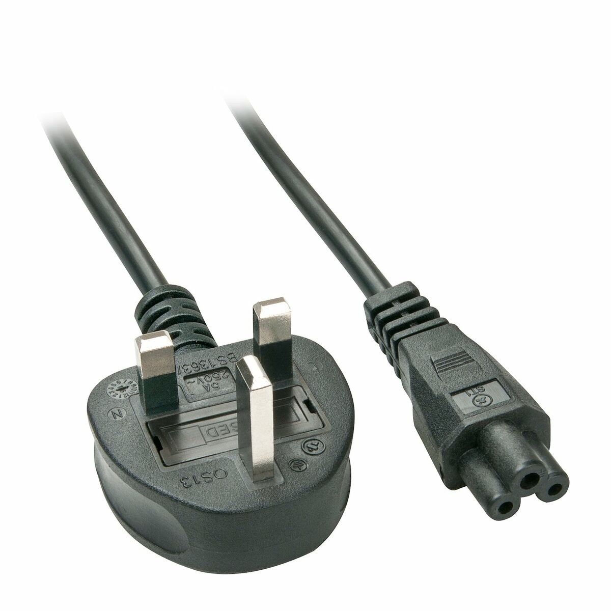 Power Cord UK/IEC C5 LINDY 30409 2 m-0