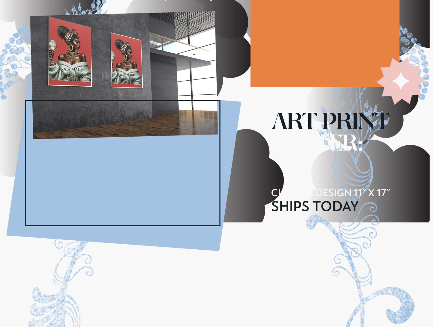 Fine Art Rolled Poster: Customizable Sizes & Finishes