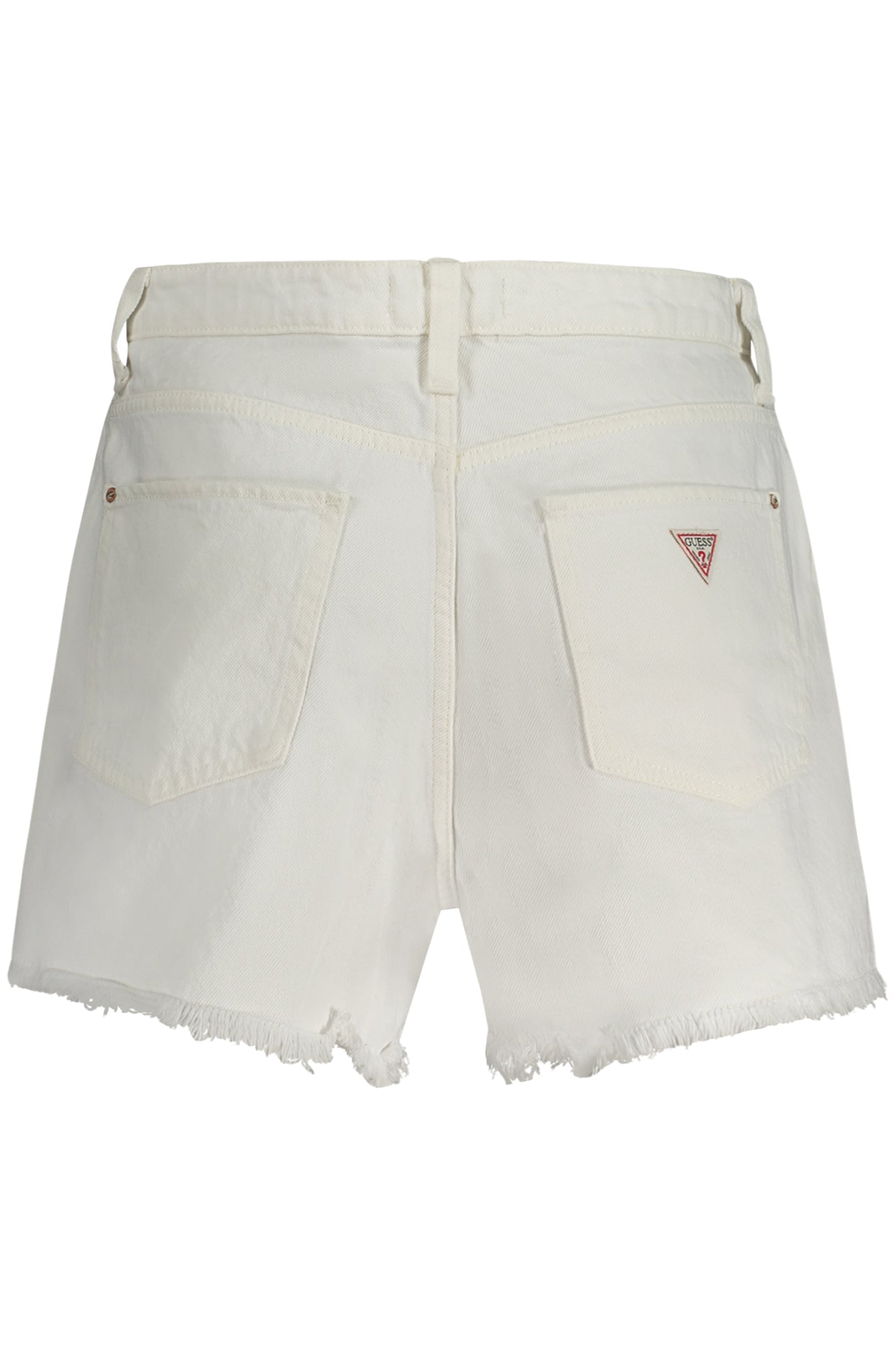 GUESS JEANS WOMEN'S SHORT JEANS WHITE