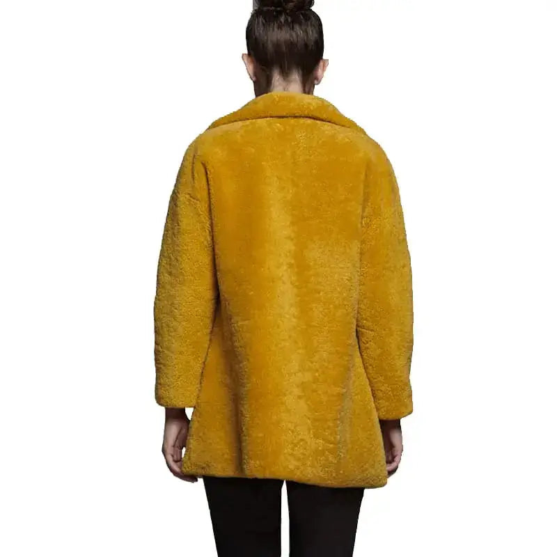 Women’s Shearling Fur Coat-1