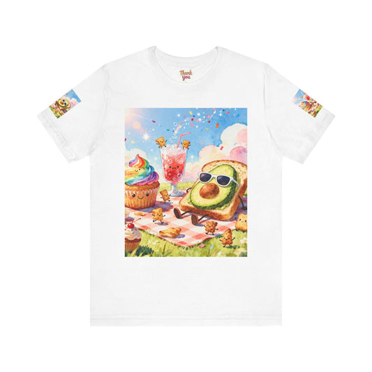 Playful Foodie Short Sleeve Tee, Fun Summer T-Shirt, Cute Graphic Tee for Food Lovers, Perfect for Parties and Celebrations, Unique [...]