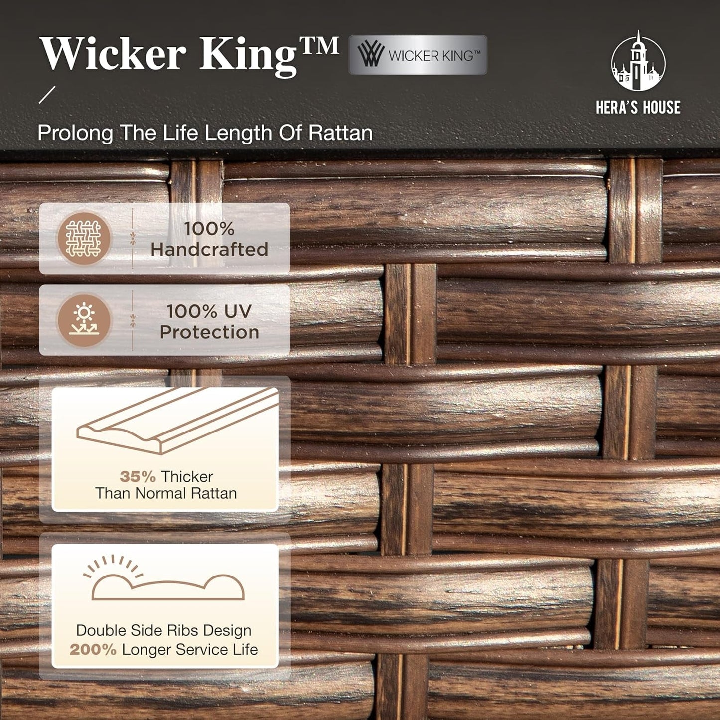 Grey 4 Piece Patio Furniture Set With Cushioned Chairs-2