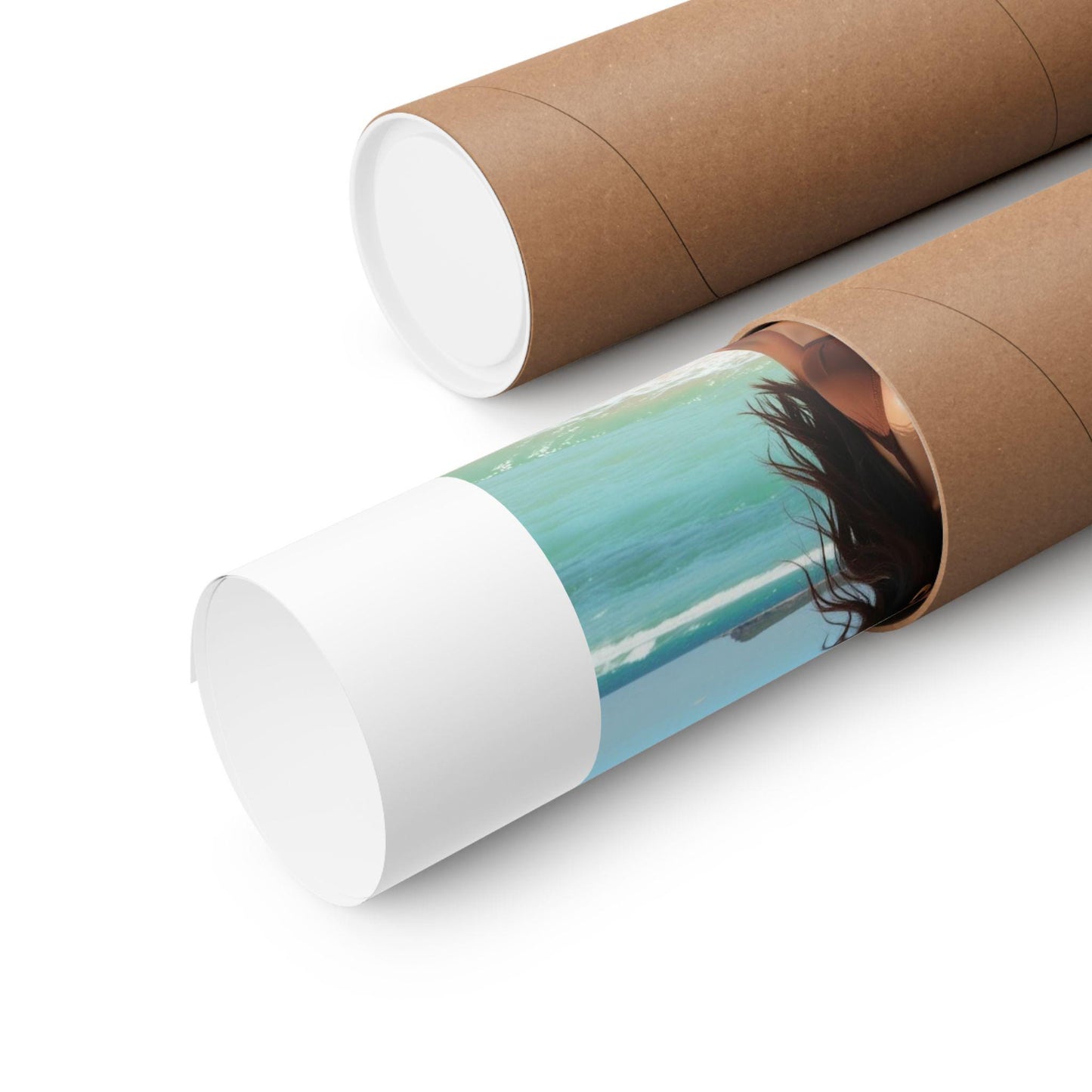 Beach Vibes Matte Poster, Summer Decor, Beach Wall Art, Stylish Home Decor, Gift for Friends, Vacation Memories Decor