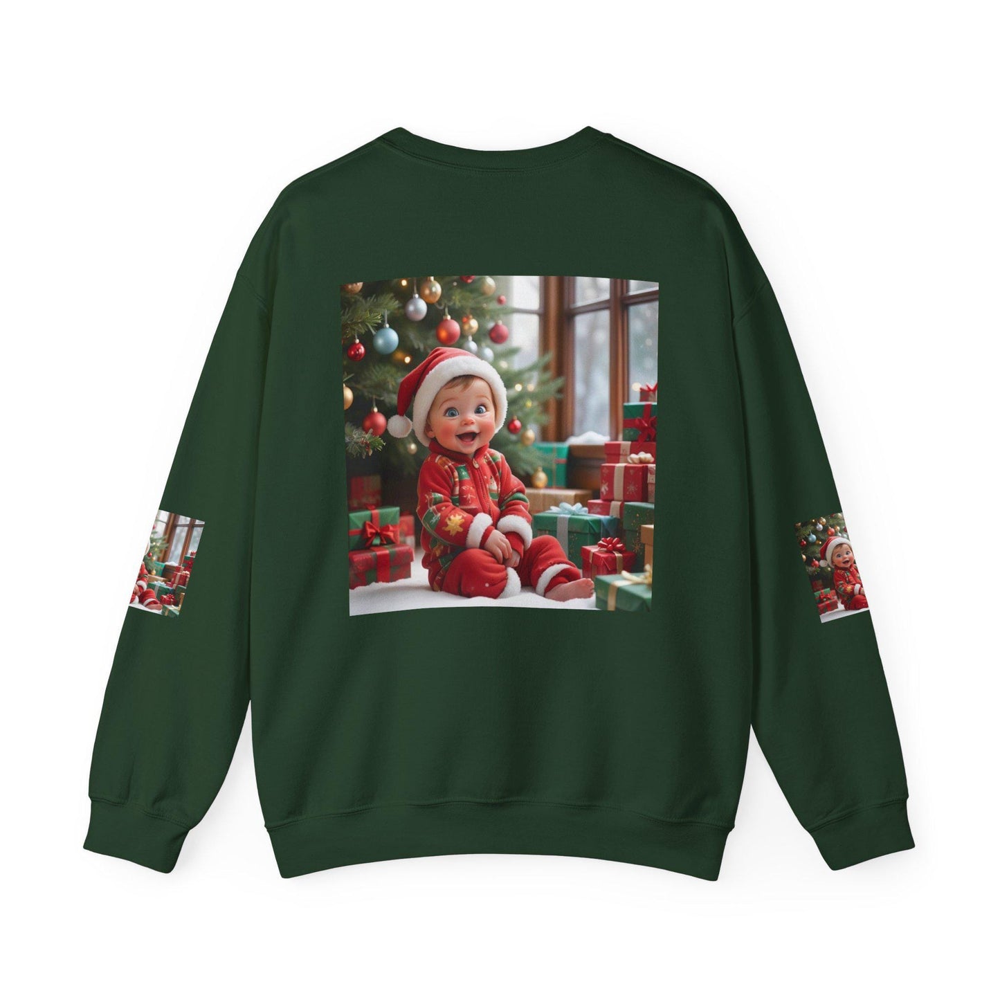 Festive Child Sweatshirt - Cozy Christmas Sweatshirt, Holiday Gift, Kids' Christmas Apparel, Cute Holiday Wear, Family Christmas Sweatshirt