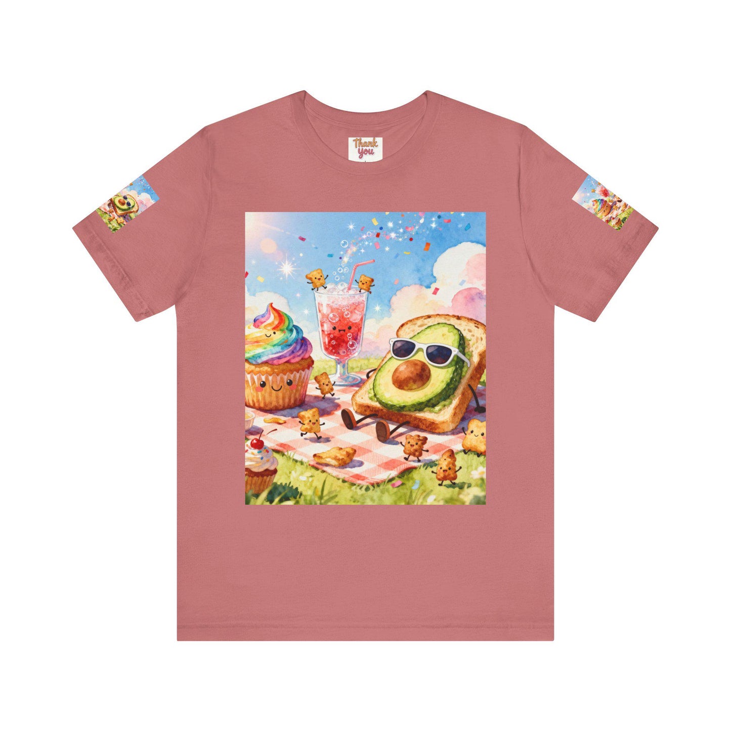 Playful Foodie Short Sleeve Tee, Fun Summer T-Shirt, Cute Graphic Tee for Food Lovers, Perfect for Parties and Celebrations, Unique [...]