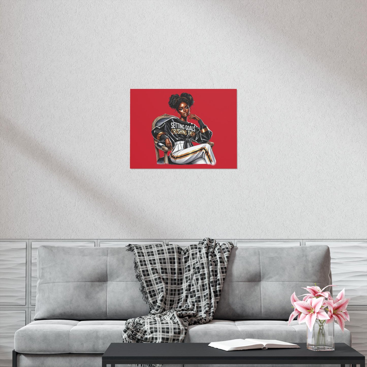 Empowering Uncoated Posters - Inspiring Wall Art, Motivational Decor, Goal Setting, Home Office Wall Hangings, Gift for Dreamers