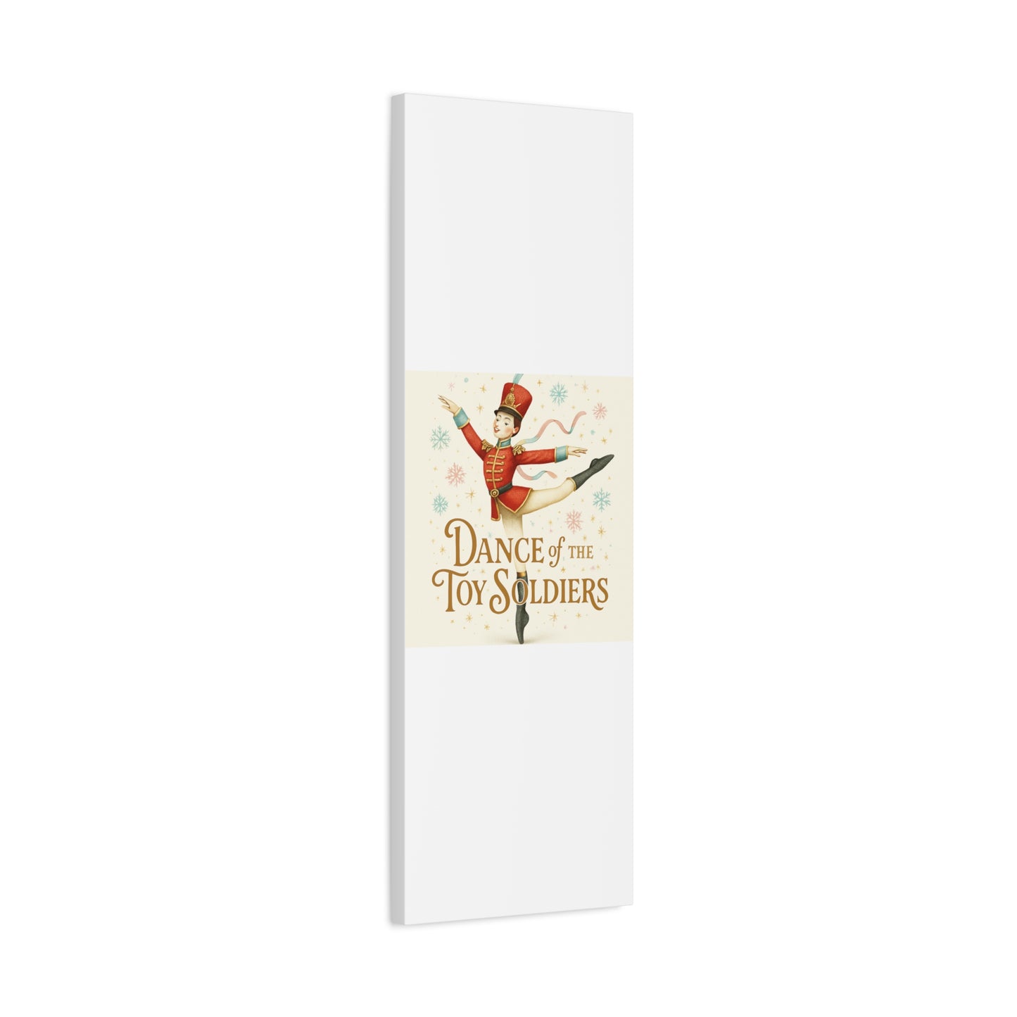 Dance of the Toy Soldiers Canvas Wall Art — Vintage Nutcracker Ballet Print