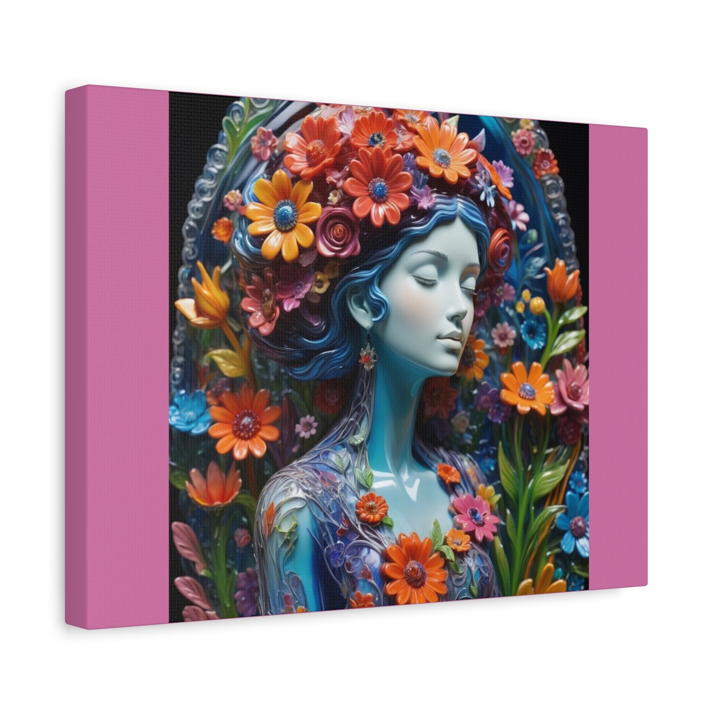 Copy of Copy of Copy of Floral Goddess Matte Canvas Wall Art