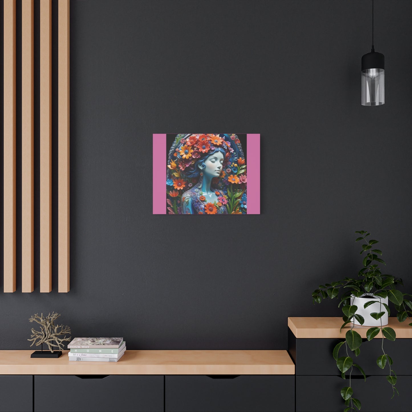 Copy of Copy of Copy of Floral Goddess Matte Canvas Wall Art