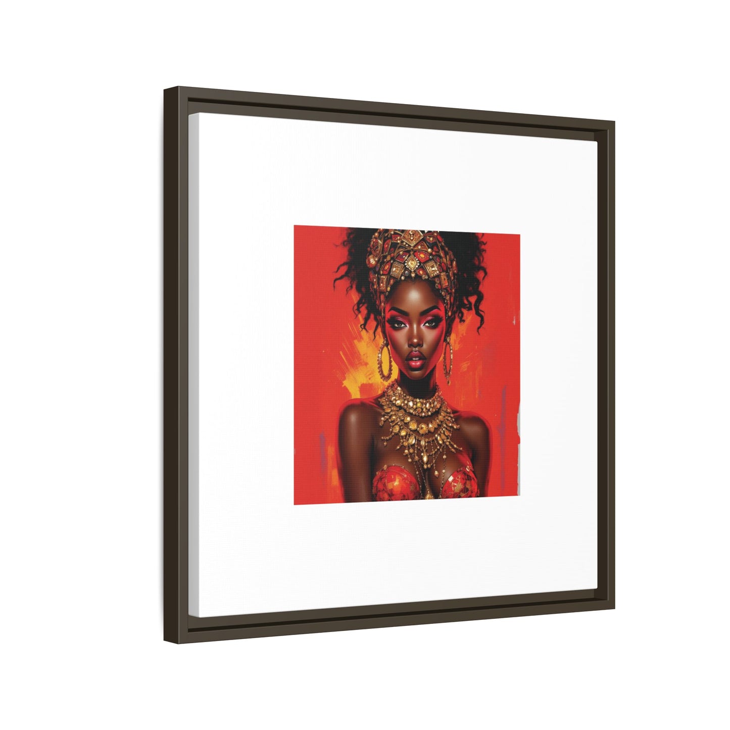 Matte Canvas, Framed (Multi-color)