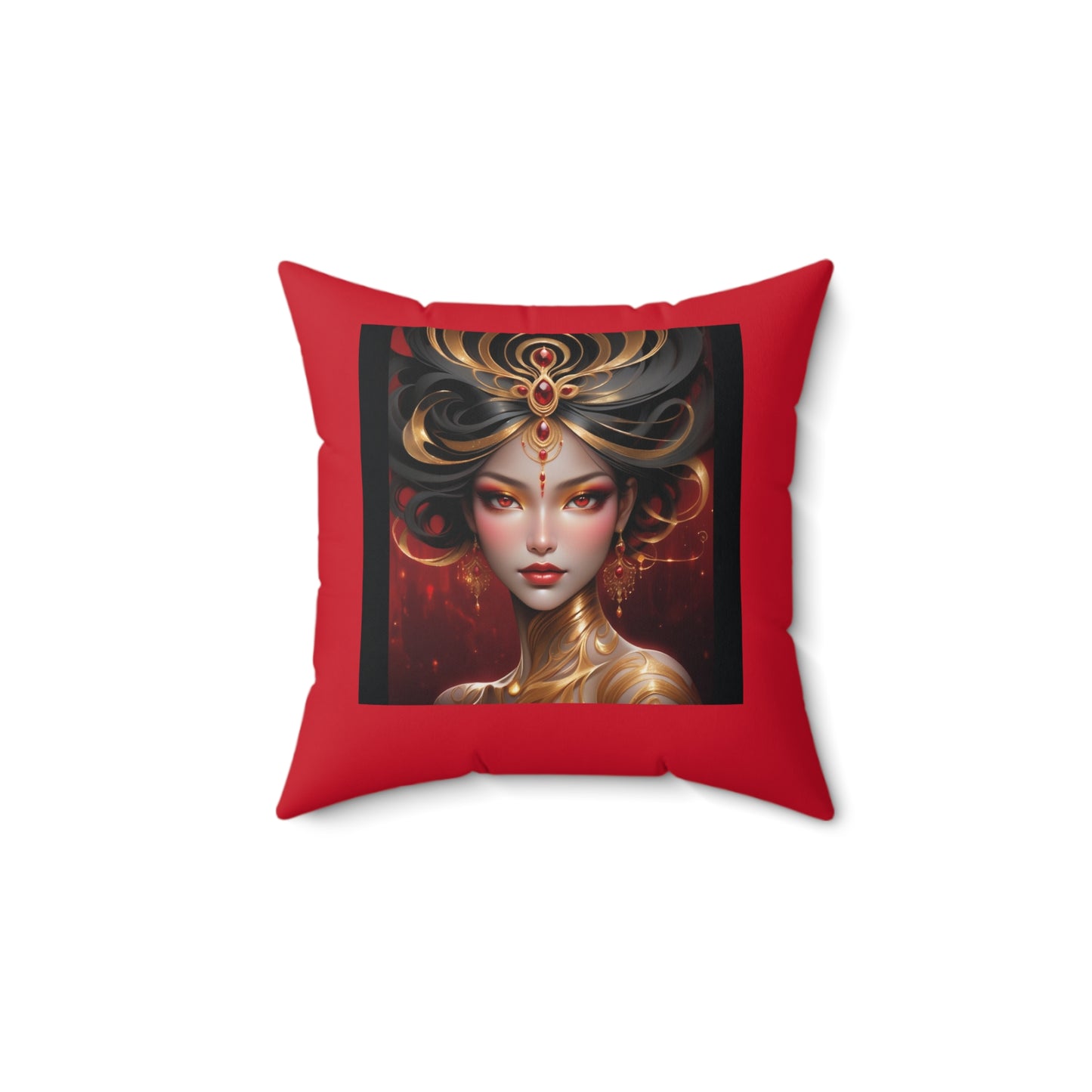 Spun Polyester Square Pillow