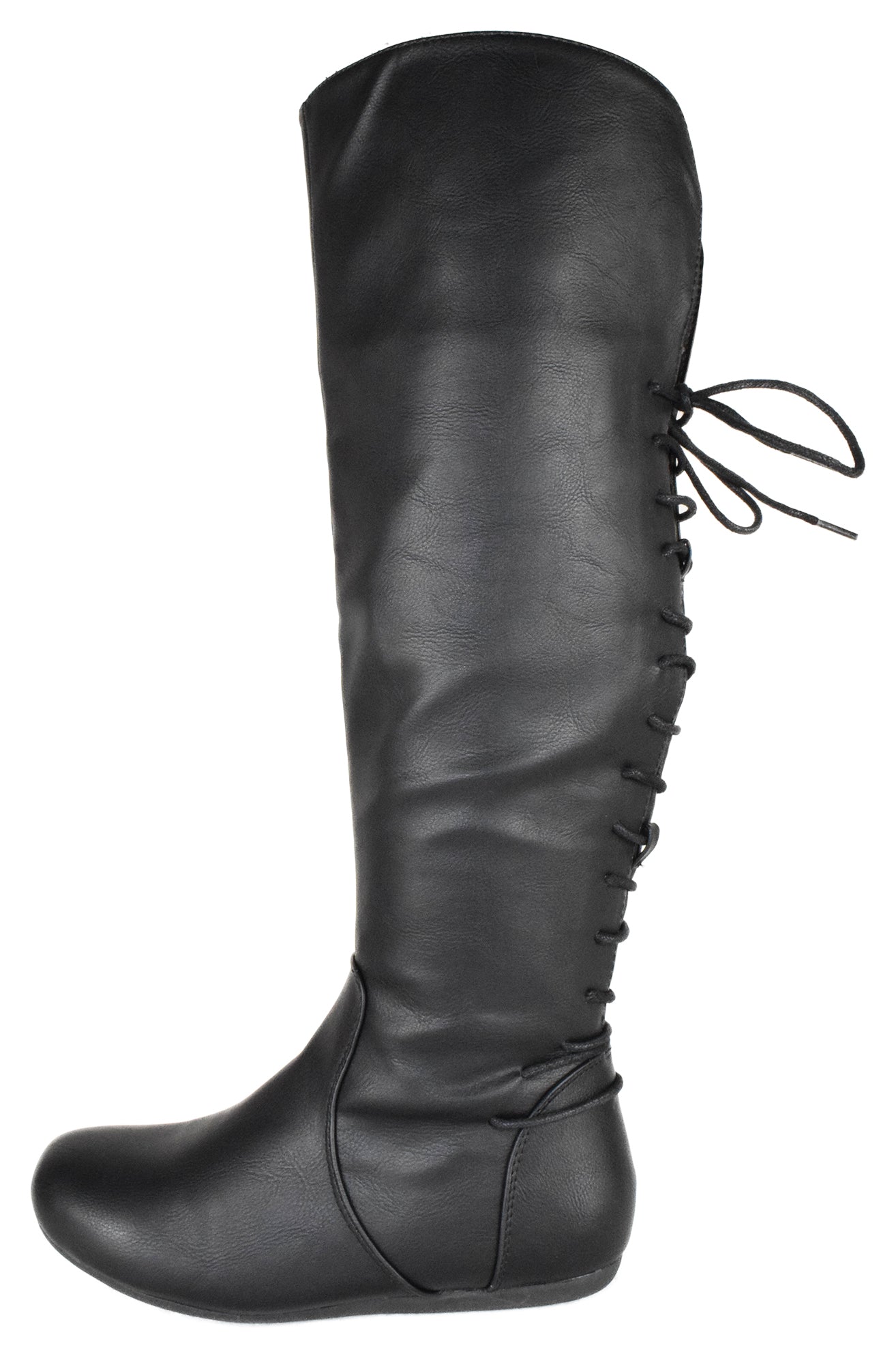 BANK-37 Black PU TOP MODA