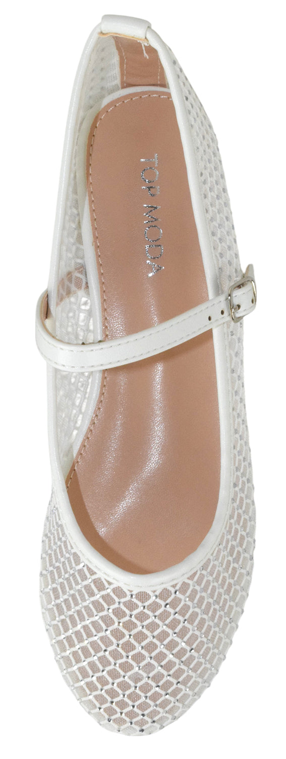 ROSARIO-1 White TOP MODA