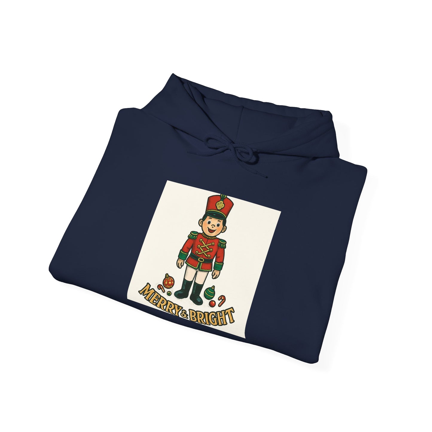Nutcracker Soldier Hoodie — Vintage Holiday Christmas Sweatshirt