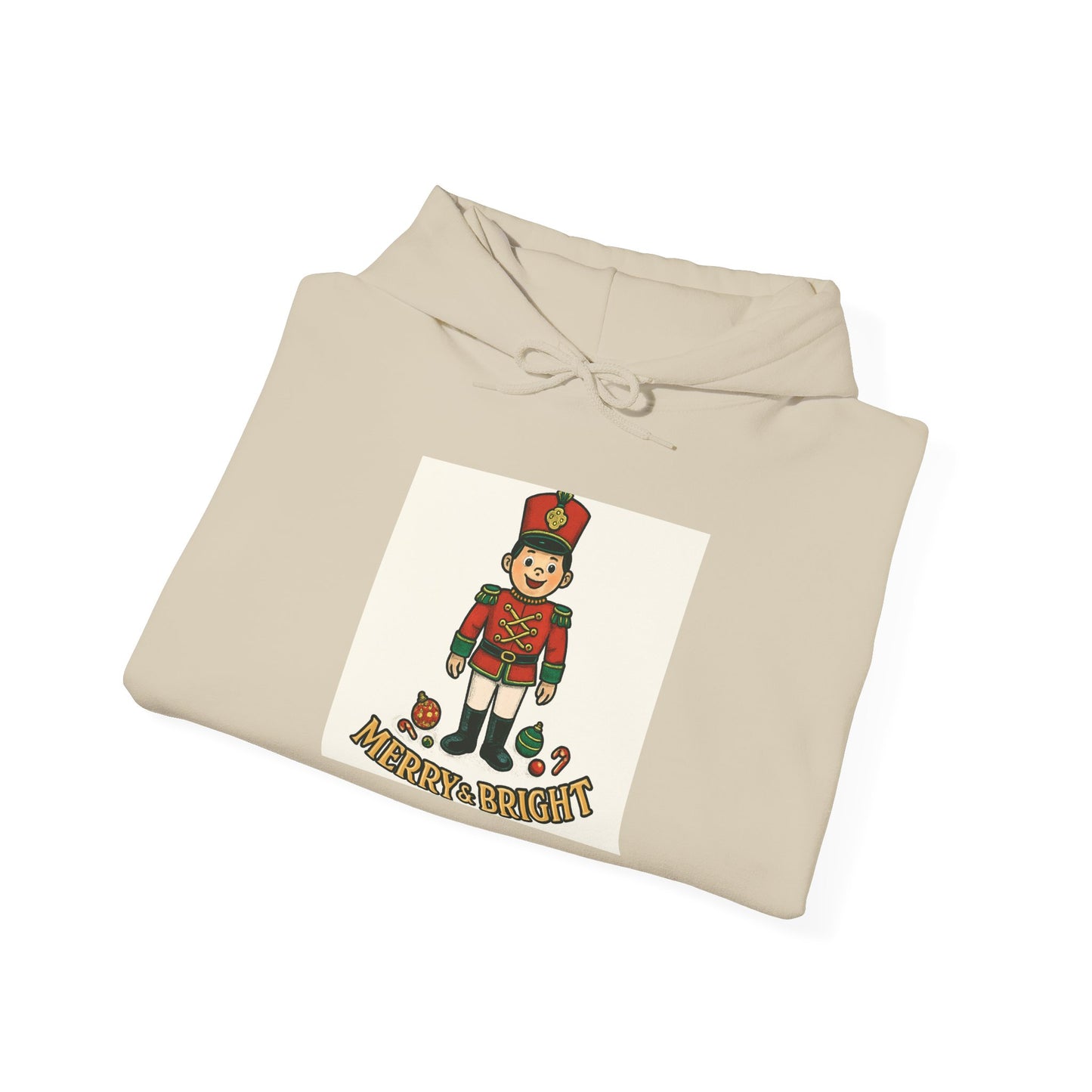 Nutcracker Soldier Hoodie — Vintage Holiday Christmas Sweatshirt
