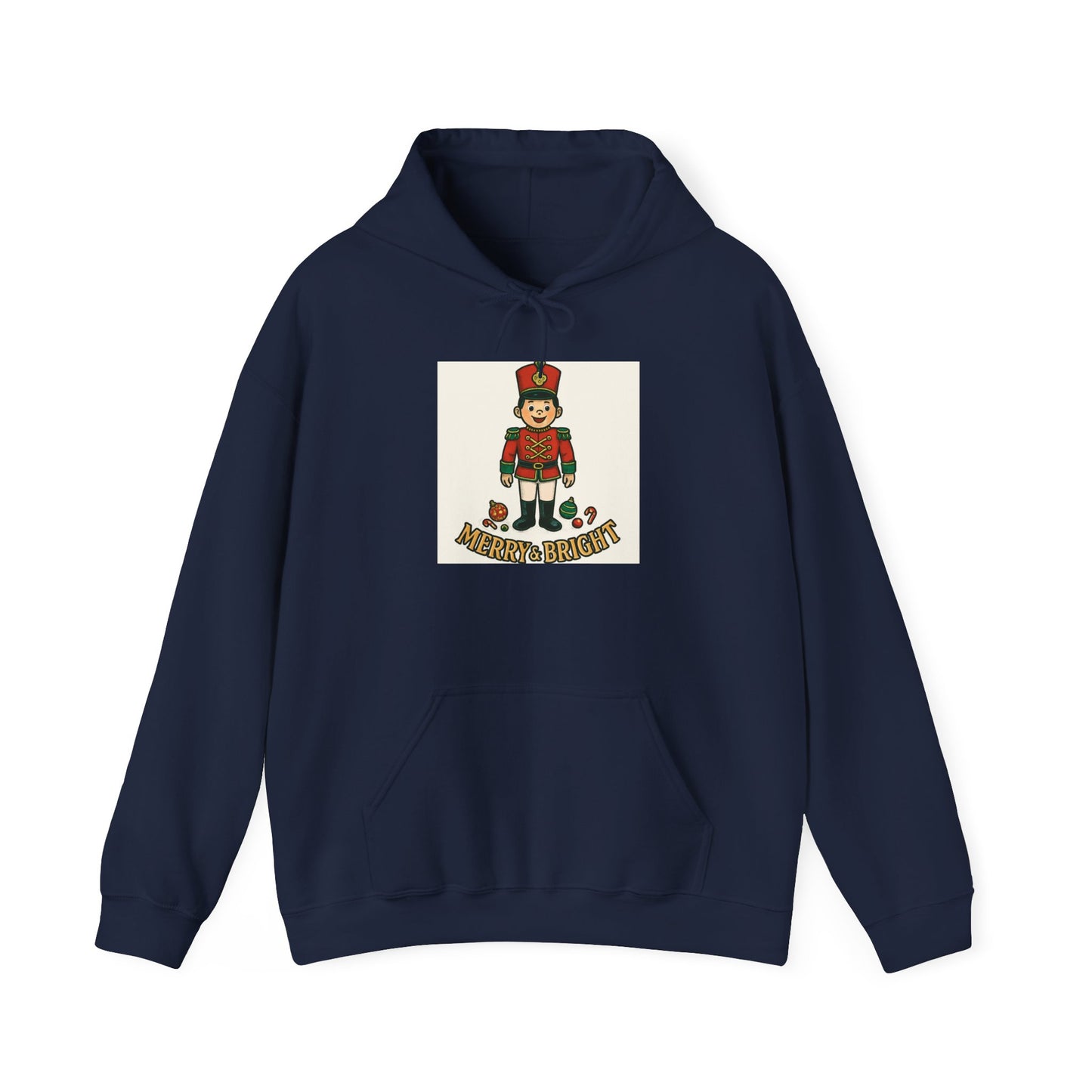 Nutcracker Soldier Hoodie — Vintage Holiday Christmas Sweatshirt