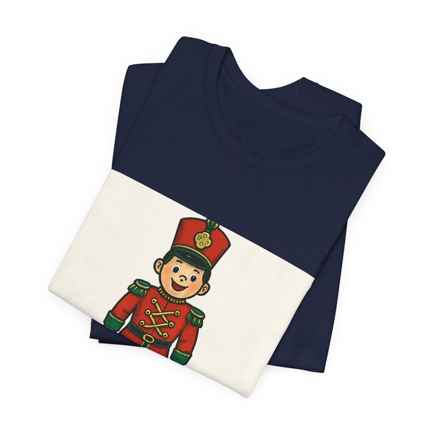 Nutcracker Christmas T‑Shirt — "Merry & Bright" Holiday Tee