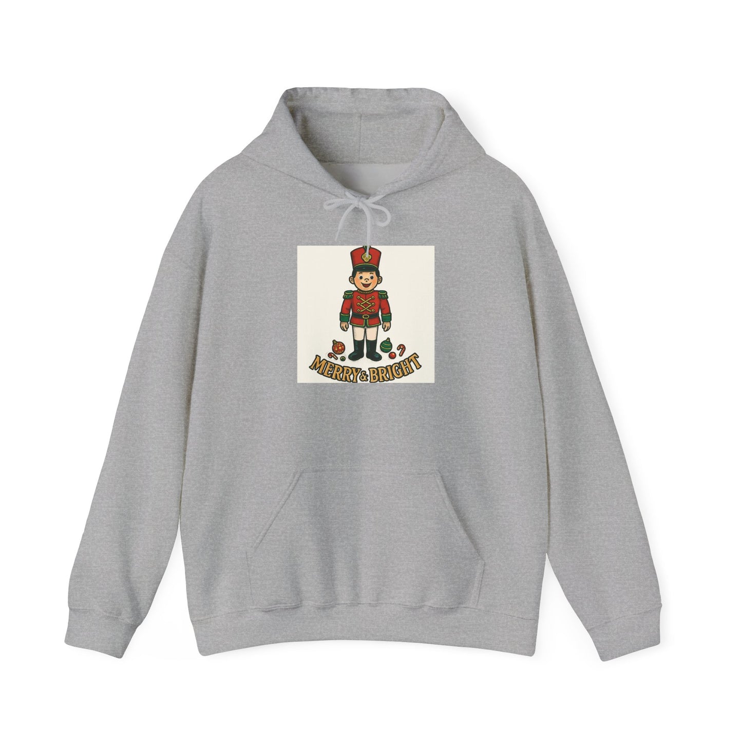 Nutcracker Soldier Hoodie — Vintage Holiday Christmas Sweatshirt