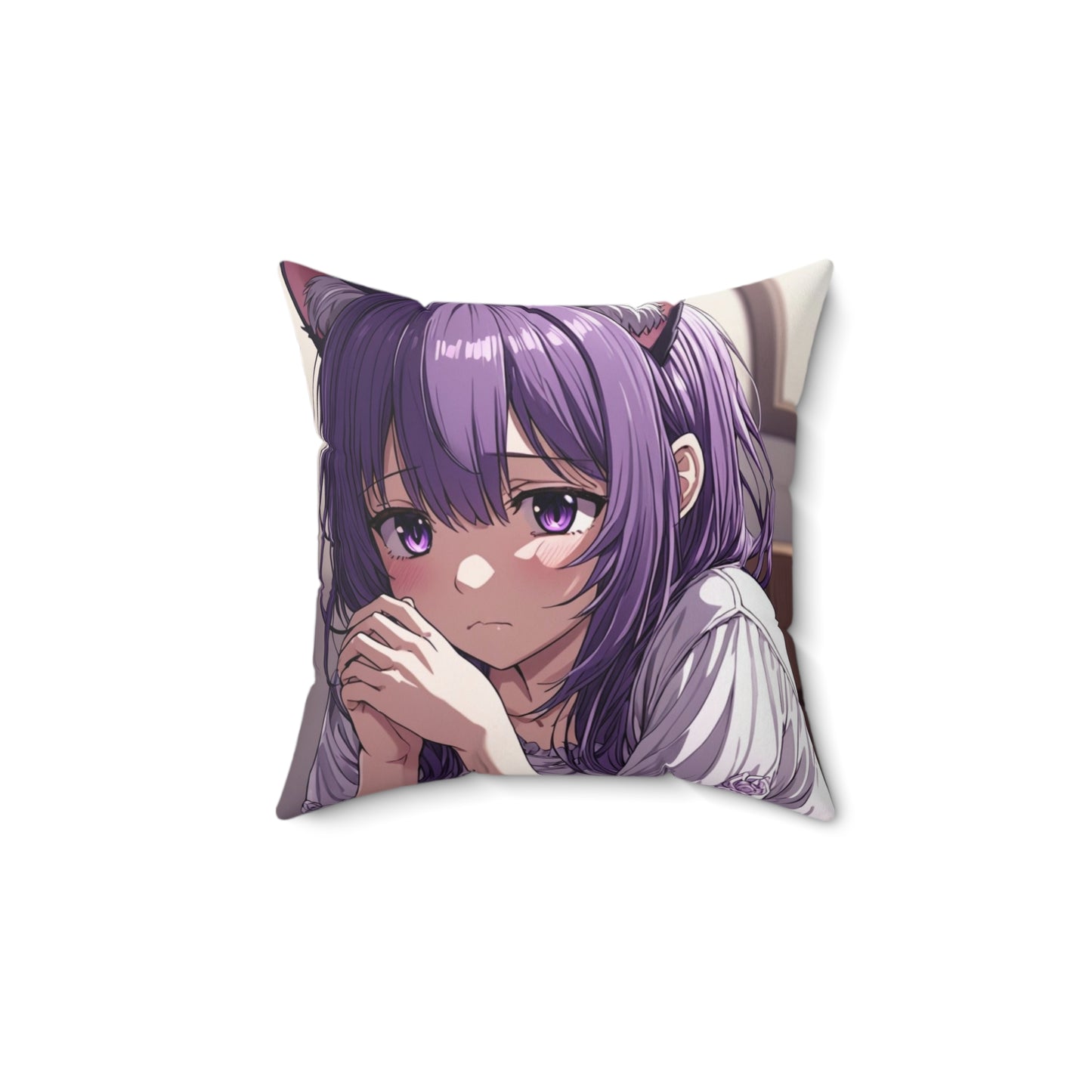 Spun Polyester Square Pillow