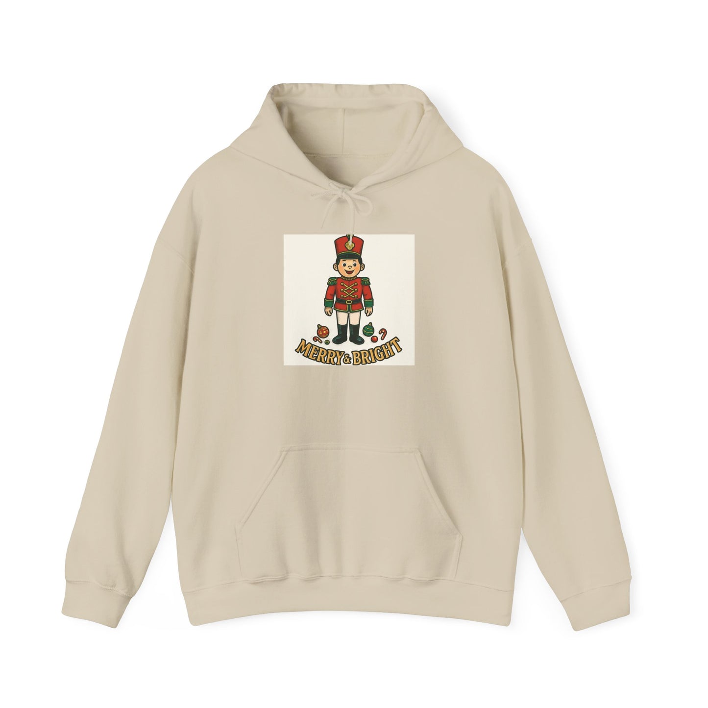Nutcracker Soldier Hoodie — Vintage Holiday Christmas Sweatshirt