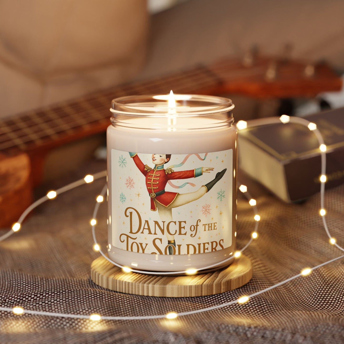 Dance of the Toy Soldiers Soy Candle — Holiday Scented 9oz