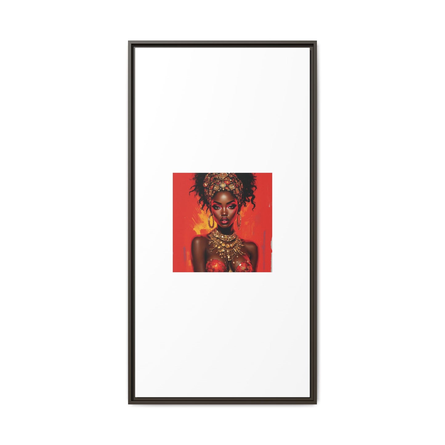 Matte Canvas, Framed (Multi-color)