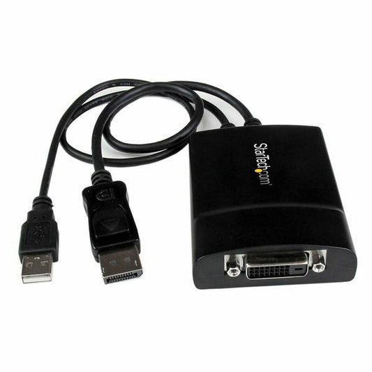 DisplayPort to DVI Adapter Startech DP2DVID2             Black-0