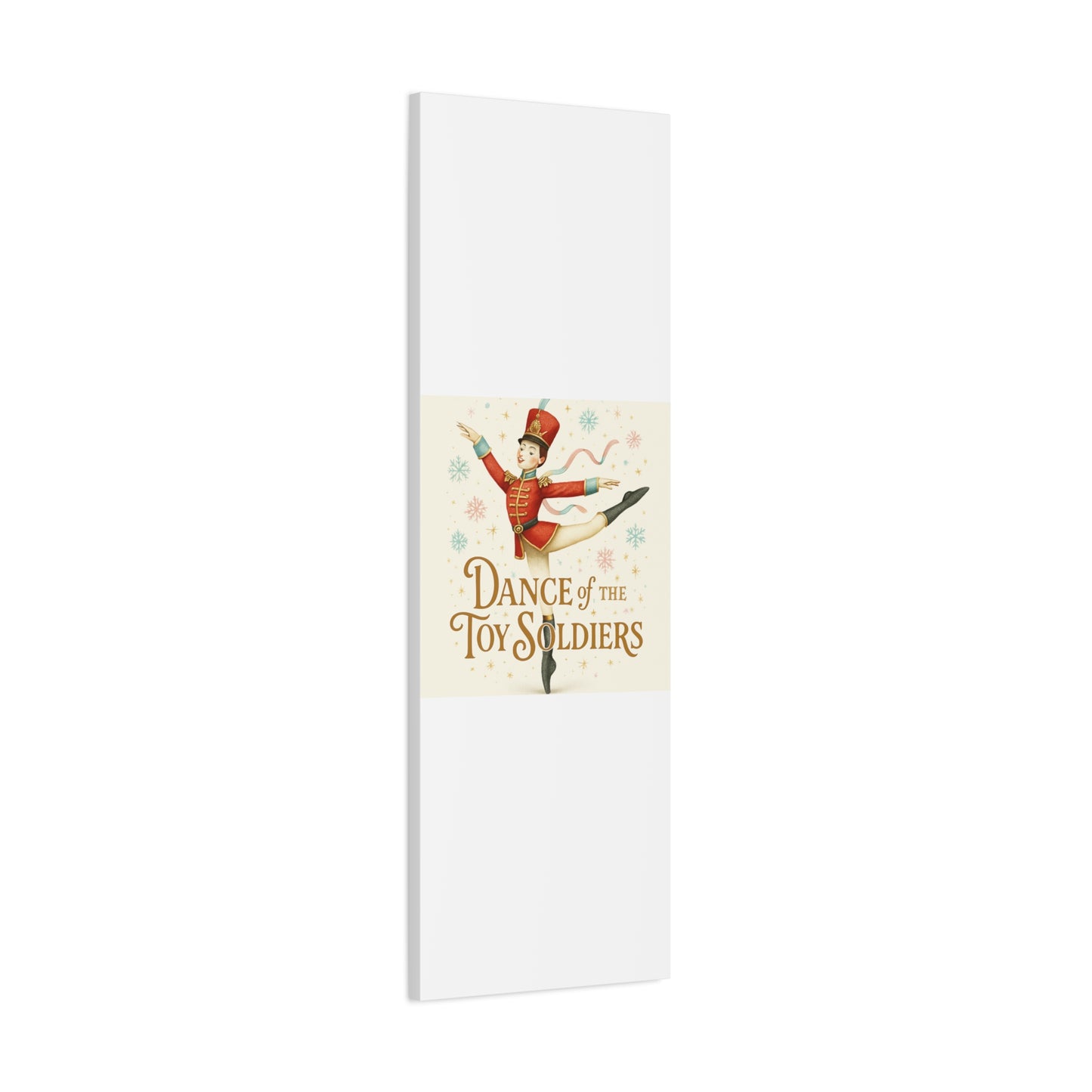Dance of the Toy Soldiers Canvas Wall Art — Vintage Nutcracker Ballet Print