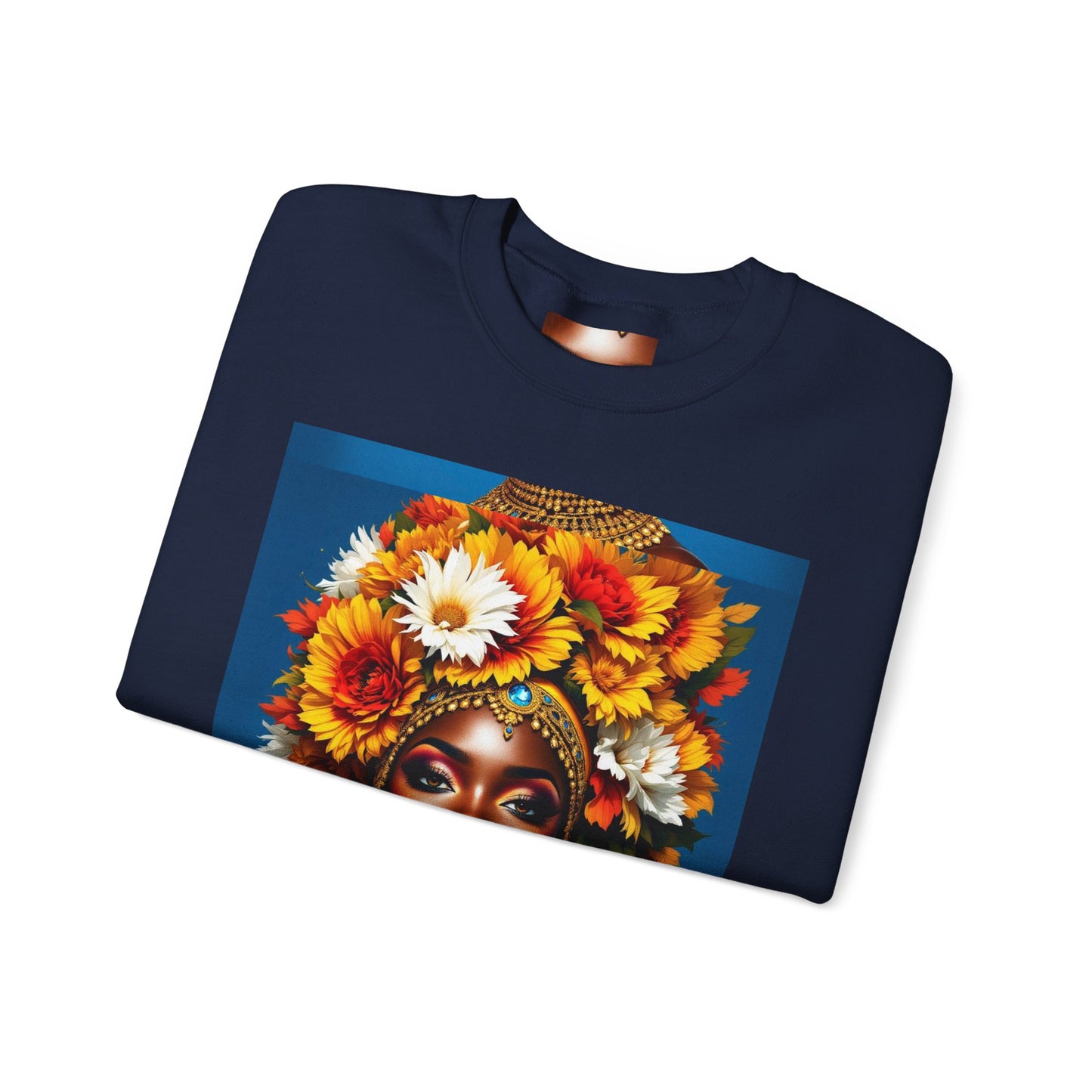 Floral Queen Crewneck Sweatshirt - Unisex Heavy Blend™