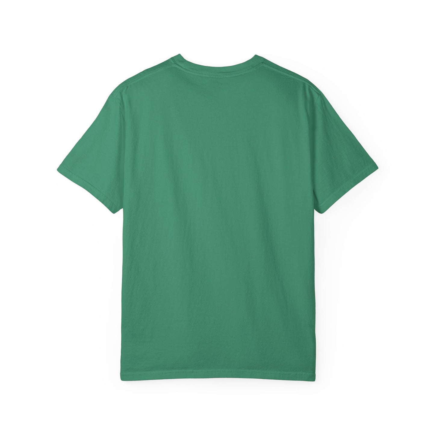 Portrait Photo Tee — Moody Green Woman Graphic T-Shirt