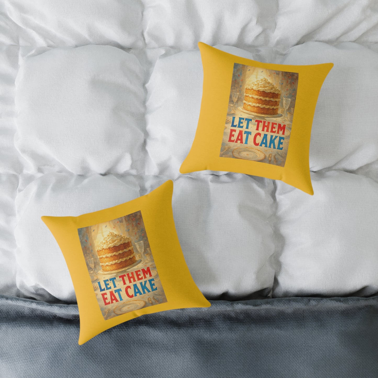 Square Poly Canvas Pillow