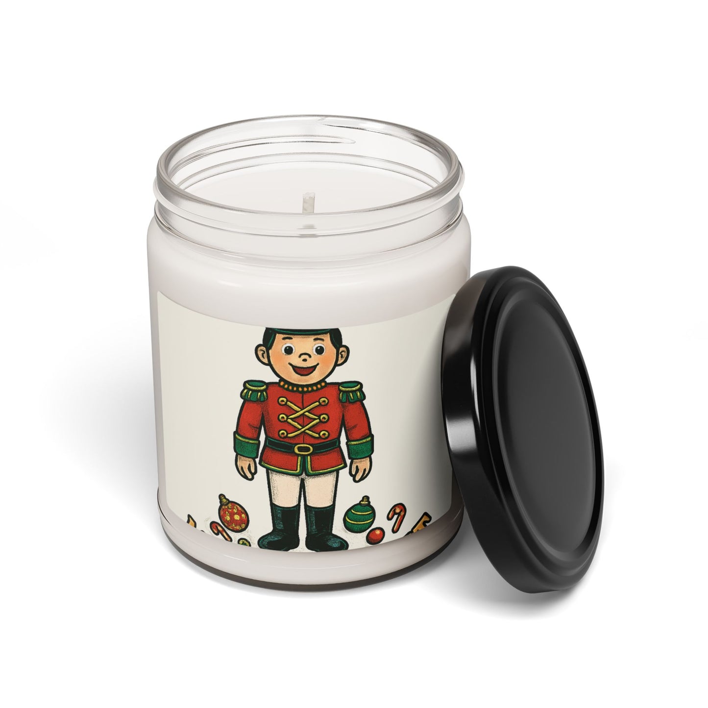 Nutcracker Holiday Soy Candle — 9oz Scented Christmas Candle