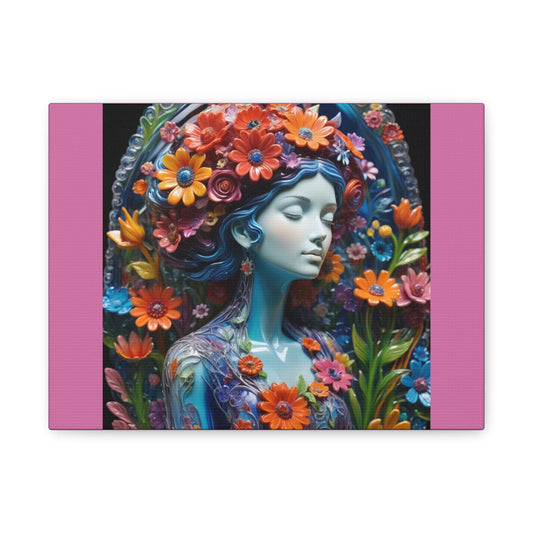 Copy of Copy of Copy of Floral Goddess Matte Canvas Wall Art