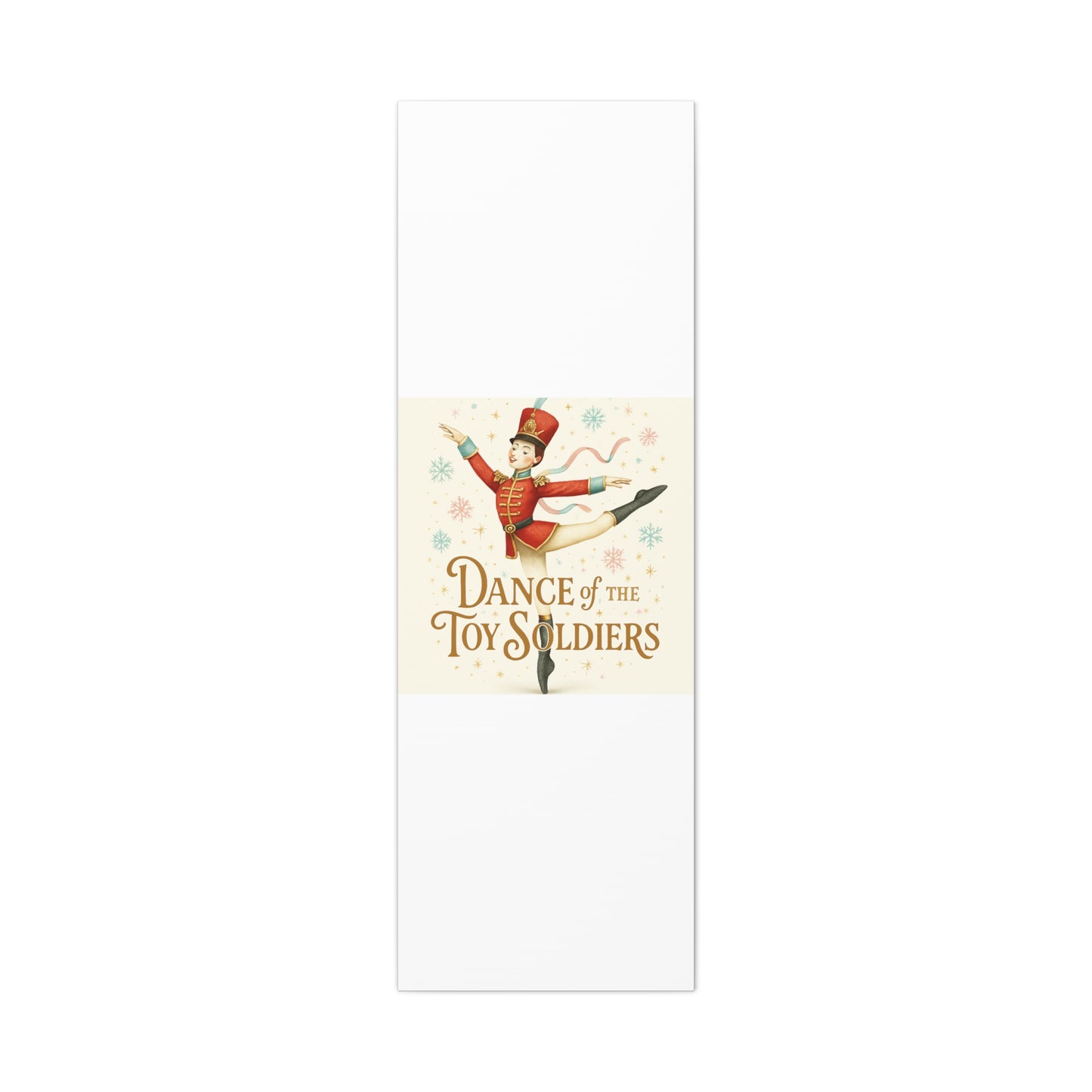 Dance of the Toy Soldiers Canvas Wall Art — Vintage Nutcracker Ballet Print