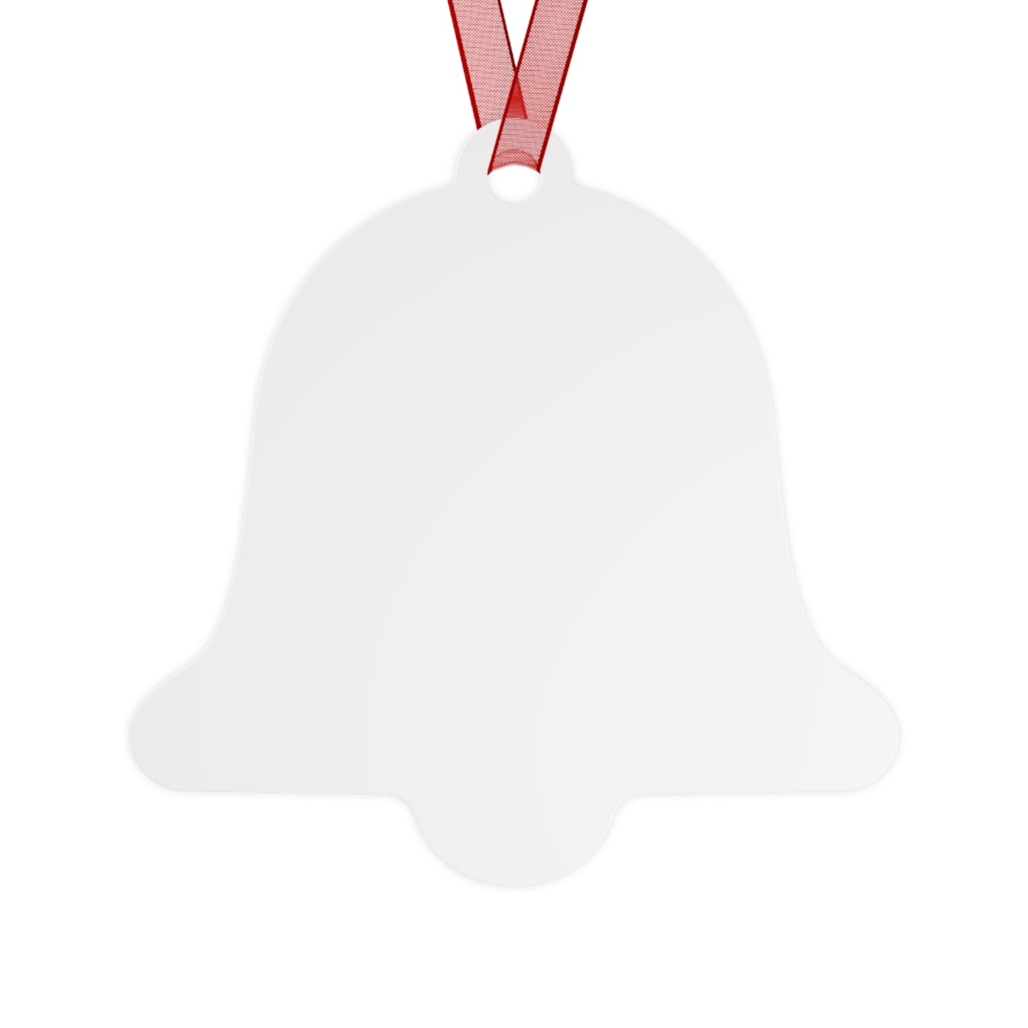 Bell Metal Ornament — Personalized Christmas Photo Keepsake Ornament