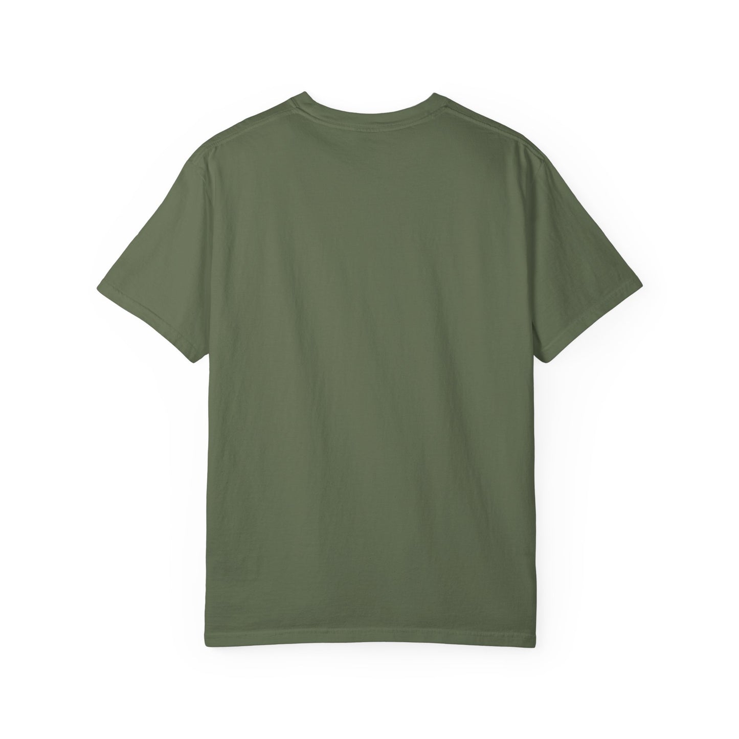 Portrait Photo Tee — Moody Green Woman Graphic T-Shirt