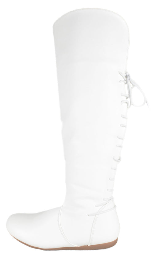 BANK-37 White PU TOP MODA