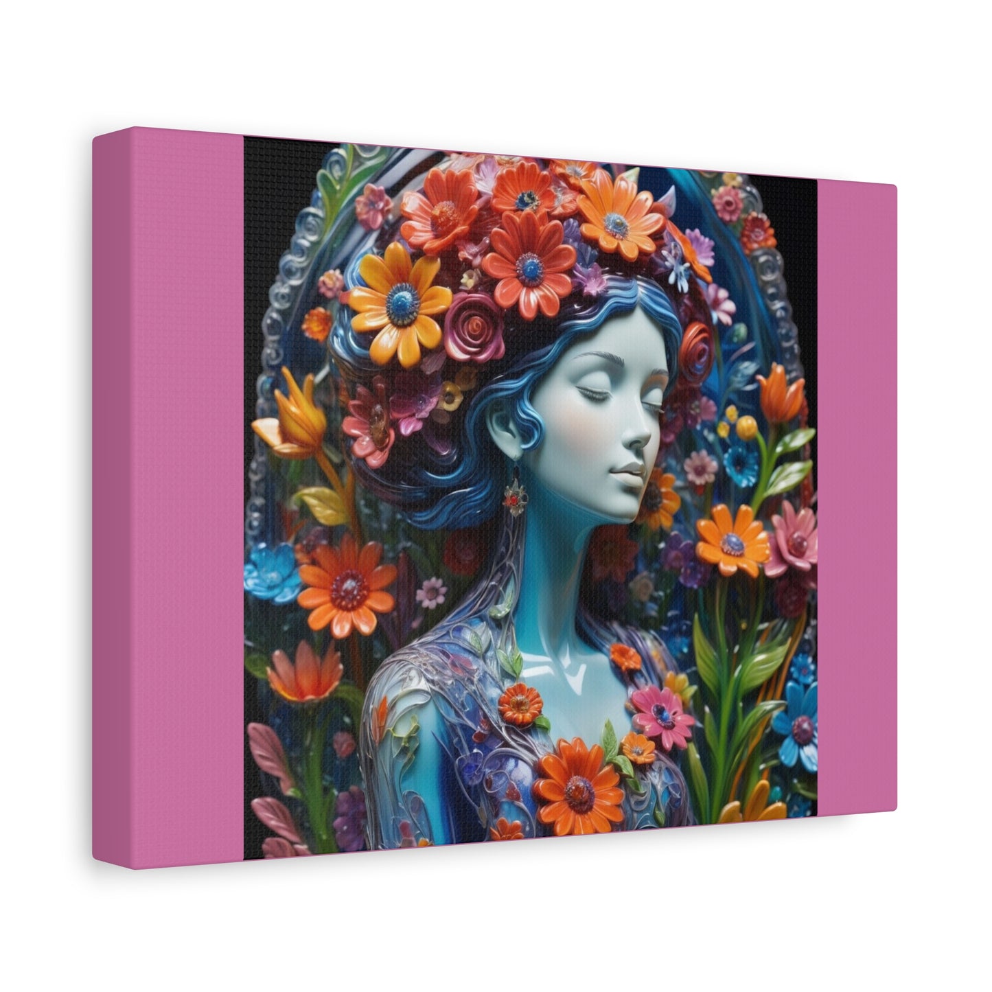 Copy of Copy of Copy of Floral Goddess Matte Canvas Wall Art