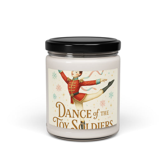 Dance of the Toy Soldiers Soy Candle — Holiday Scented 9oz