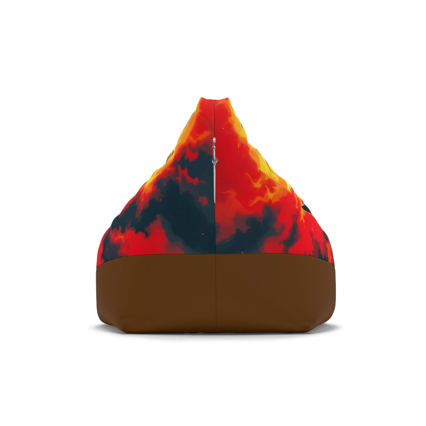 Cowgirl Sunset Bean Bag Cover — Western Horse Rider Accent Chair Cover