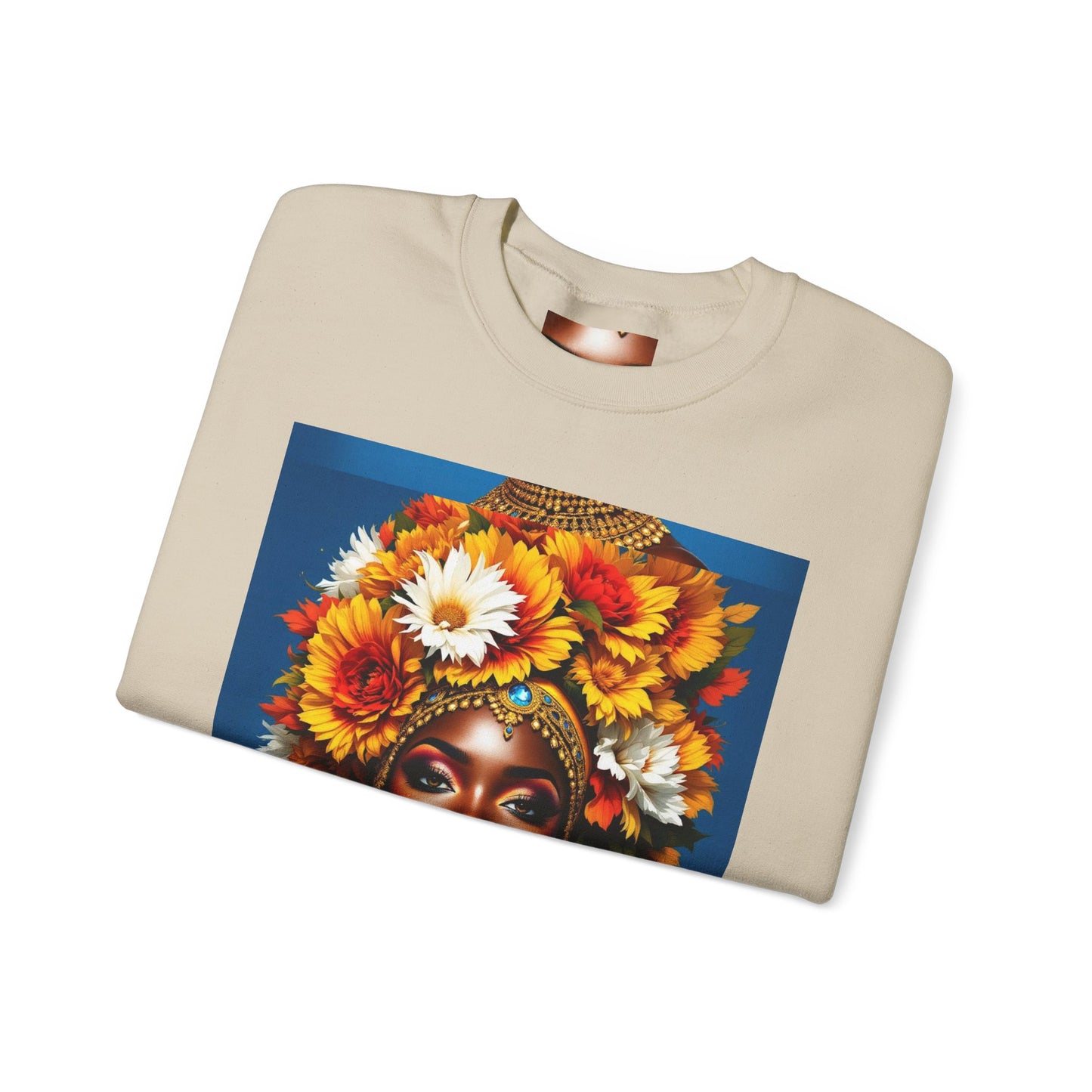 Floral Queen Crewneck Sweatshirt - Unisex Heavy Blend™