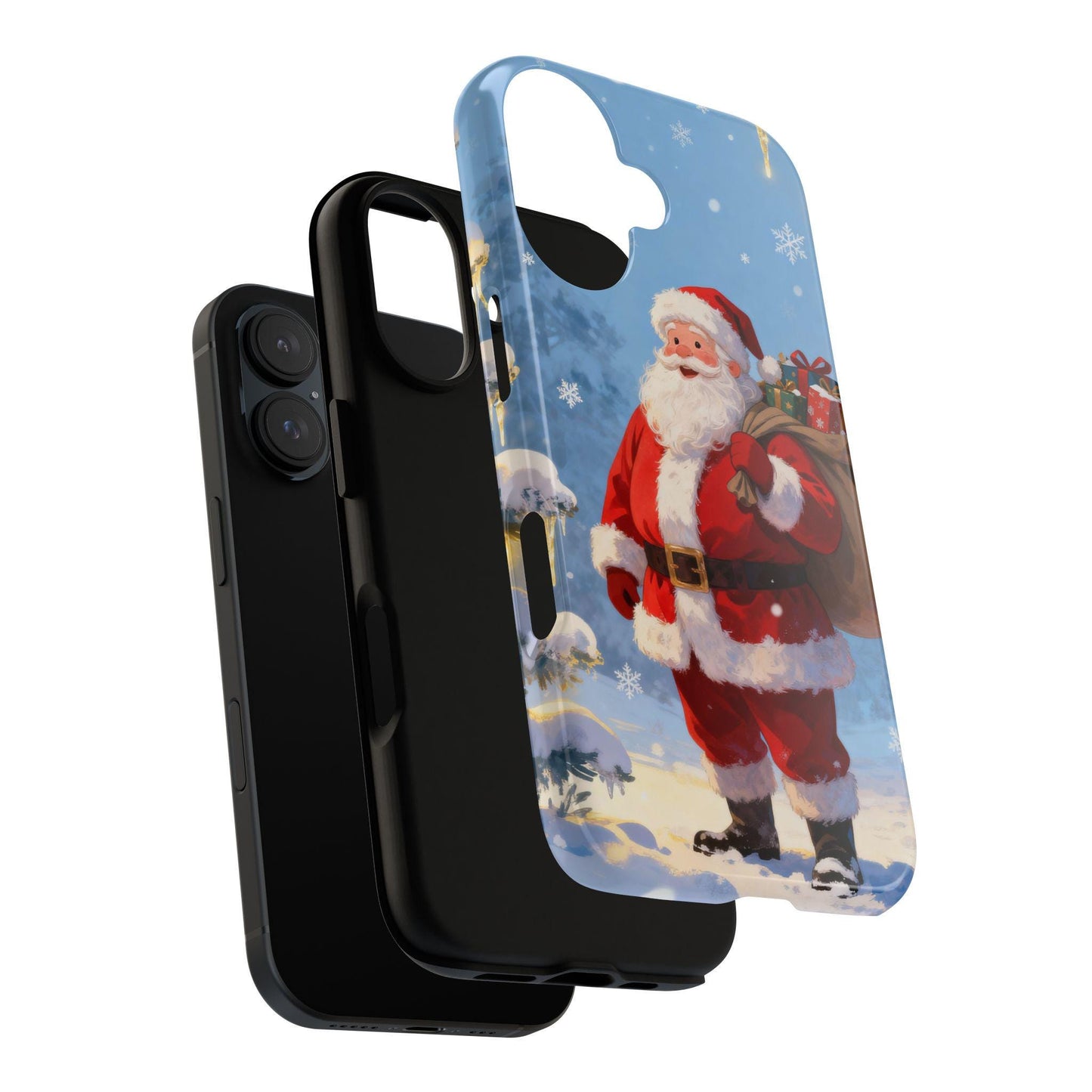 top selling Santa Claus Phone Case, Tough Phone Cover for Christmas, Holiday Gift, Festive Mobile Accessory, Winter Decoration