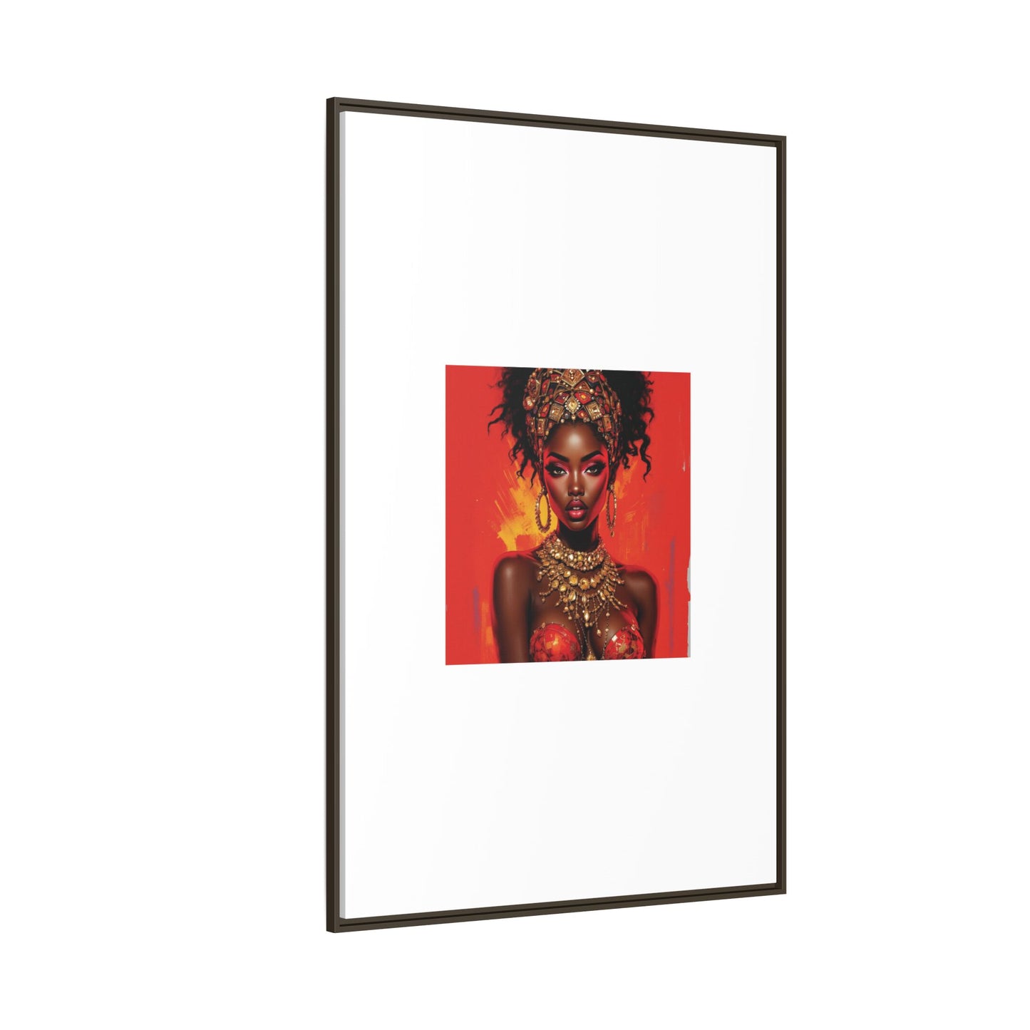 Matte Canvas, Framed (Multi-color)