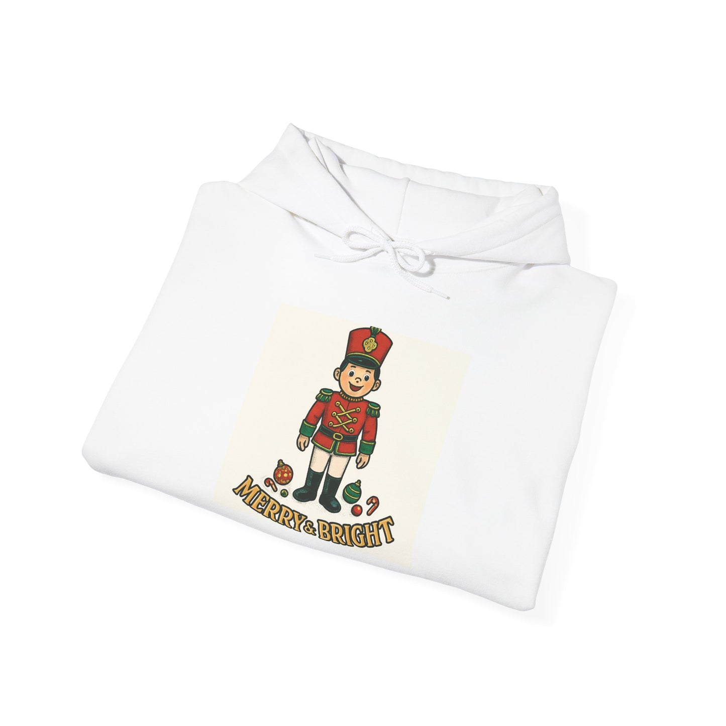 Nutcracker Soldier Hoodie — Vintage Holiday Christmas Sweatshirt