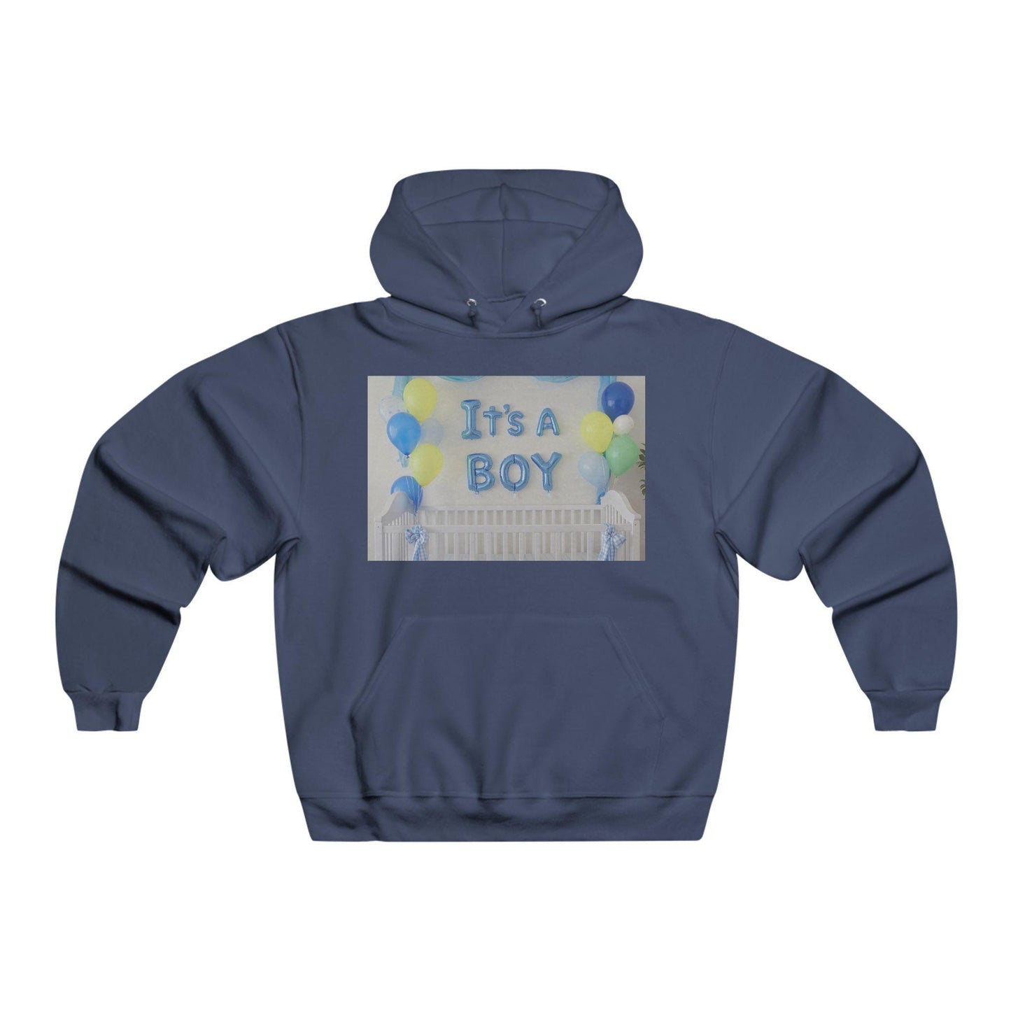 It's A Boy Baby Shower Hoodie: Gender Reveal Sweatshirt