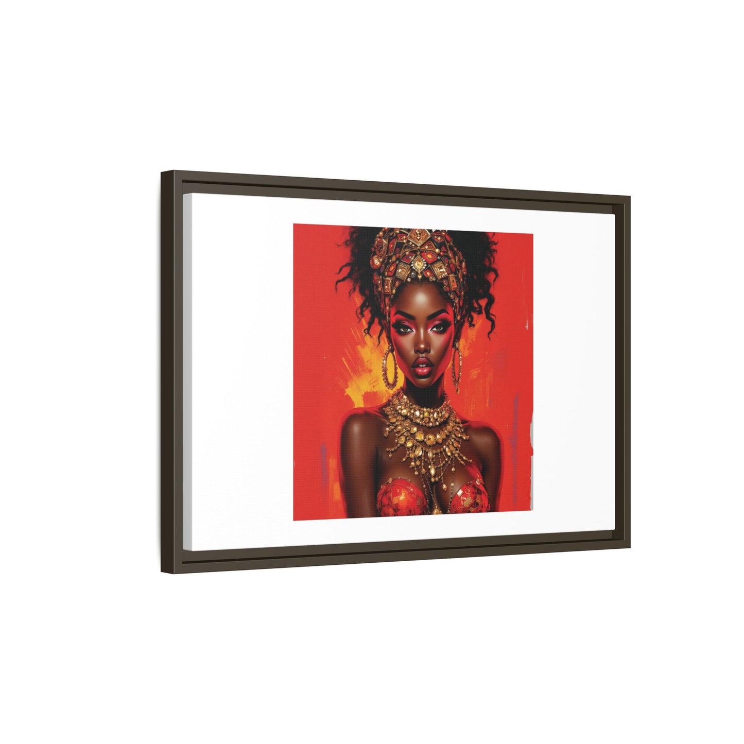 Matte Canvas, Framed (Multi-color)