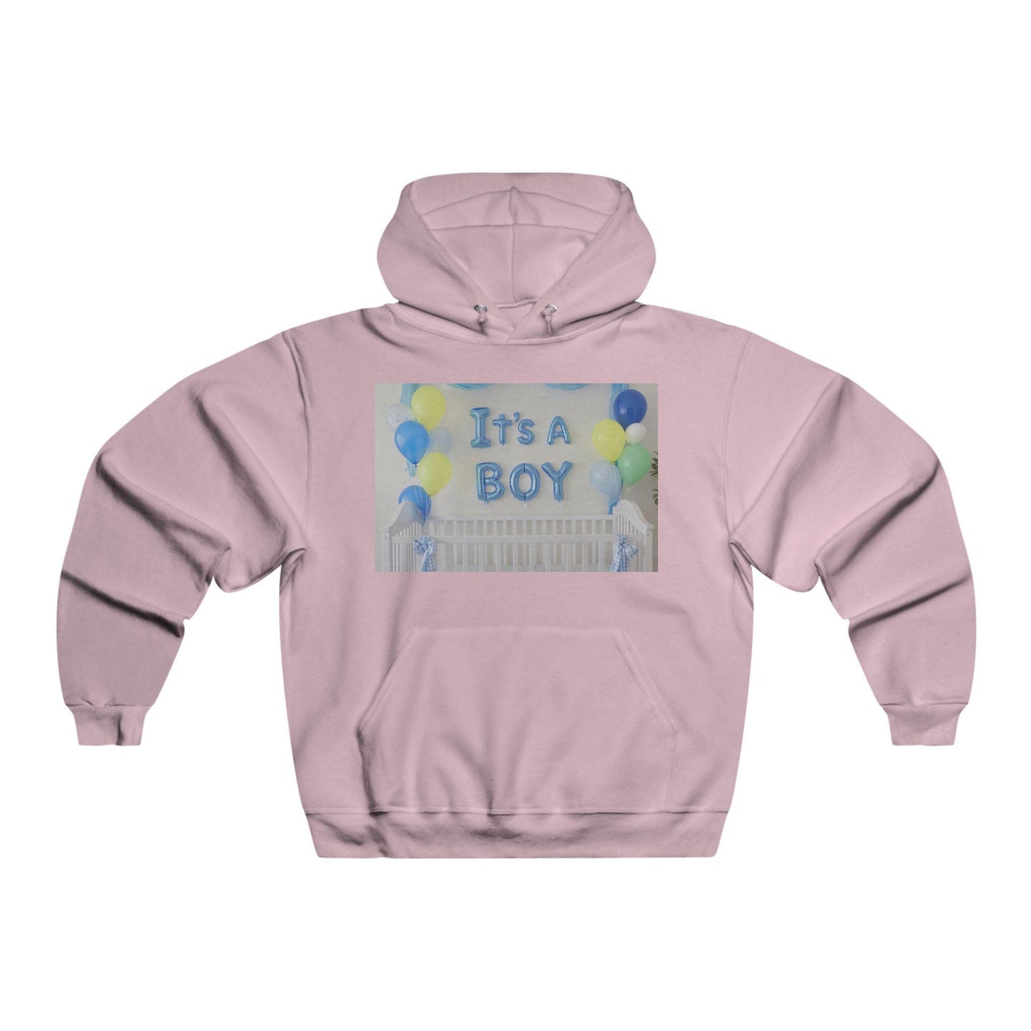 It's A Boy Baby Shower Hoodie: Gender Reveal Sweatshirt