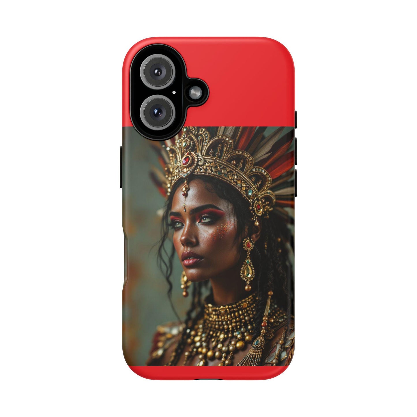 Ethereal Queen Phone Case: Bold Protective Cover
